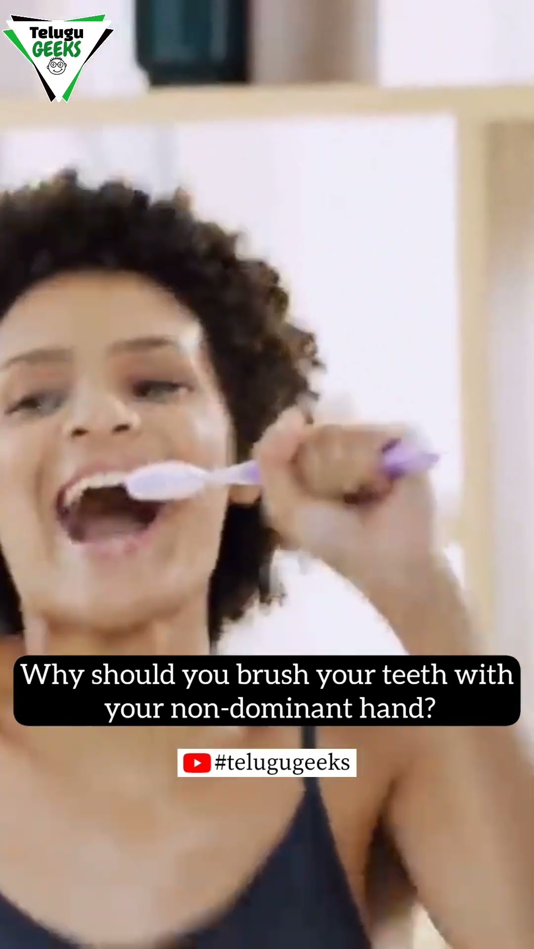 Why You Should Brush With Left Hand?